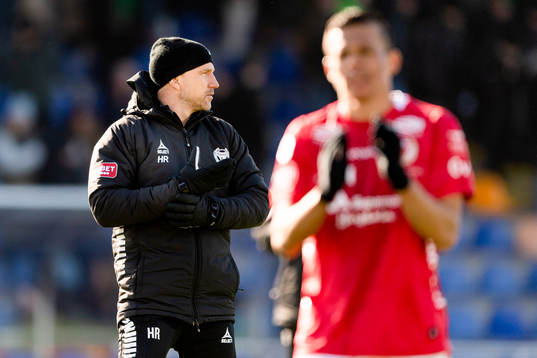 Kalmars tränare Henrik Rydström