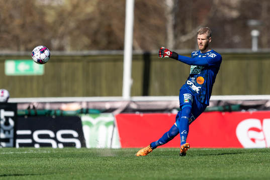Varbergs målvakt Fredrik Andersson