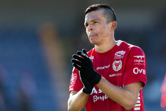 Kalmars Romario Pereira Sipiao jublar