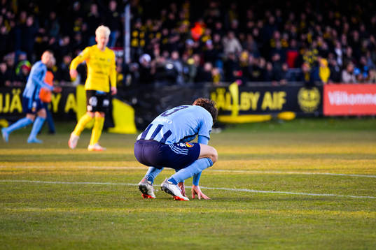Djurgårdens Hjalmar Ekdal deppar