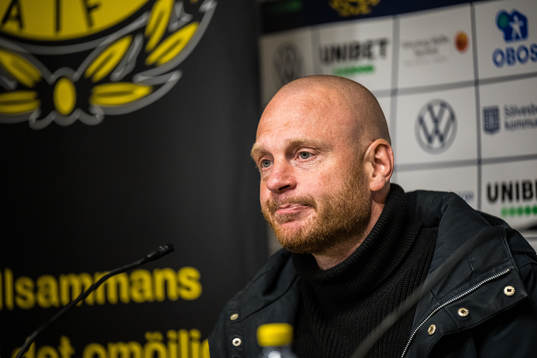 Mjällbys tränare Andreas Brännström