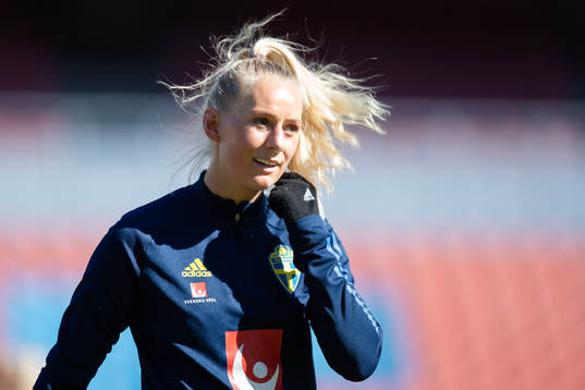 Stina Blackstenius of Sweden