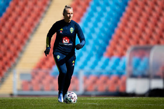 Stina Blackstenius of Sweden