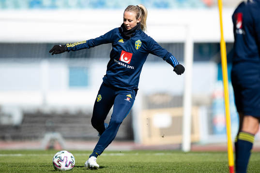 Amanda Ilestedt of Sweden