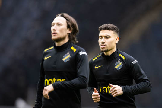 s Axel Björnström och Jordan Larsson