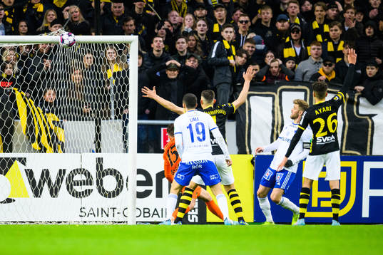 s målvakt Kristoffer Nordfeldt och IFK Norrköpings