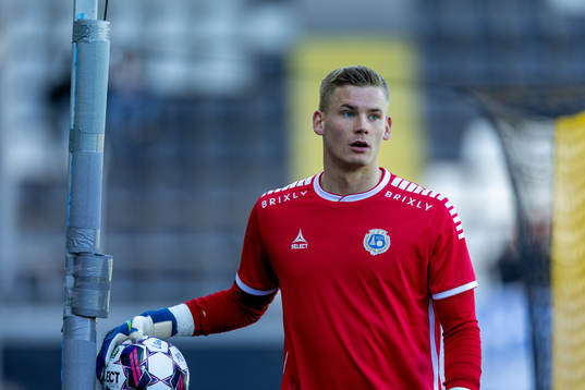 Utsiktens målvakt Johan Brattberg