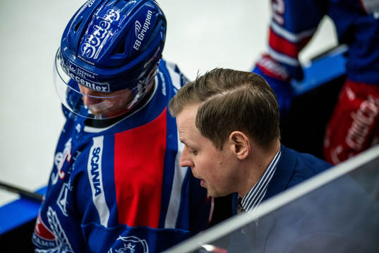 Oskarshamns tränare Martin Filander