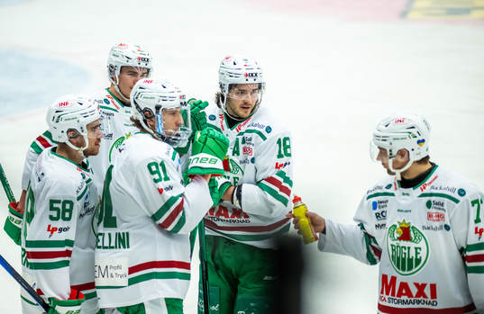 Rögles spelare samtalar