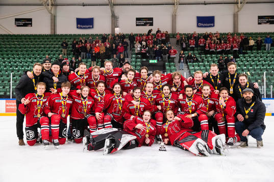 Bläddra bland fler bilder av Ishockey, JSM, J20, Bronsmatch, Örebro - Rögle