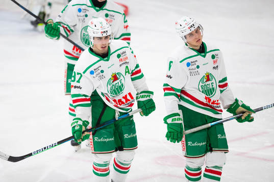 Rögles Kalle Bartholdsson och Oskar Pettersson deppar