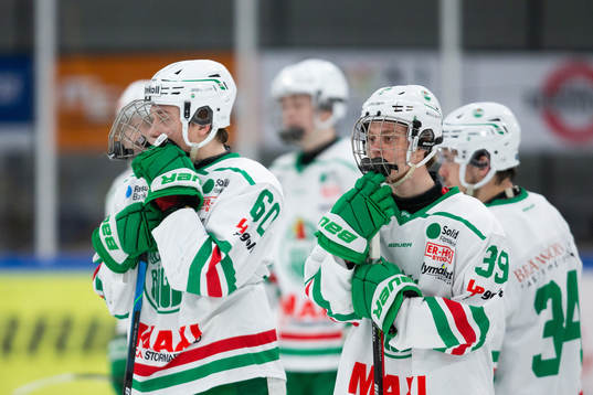Rögles Viktor Smeds och Natanael Lindholm deppar