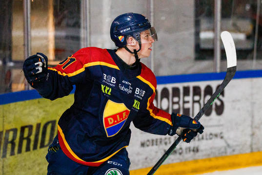 Djurgårdens Oskar Jellvik jublar
