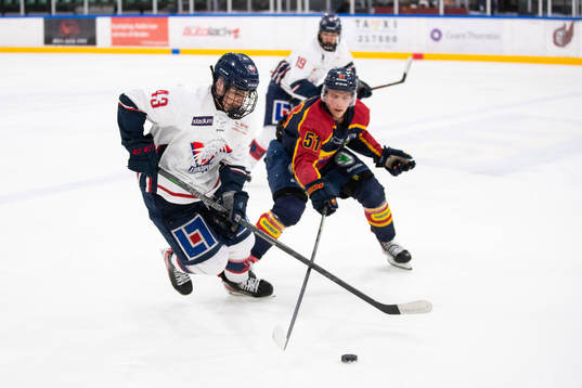 Linköpings Max Forsell och Djurgårdens Oskar Jellvik
