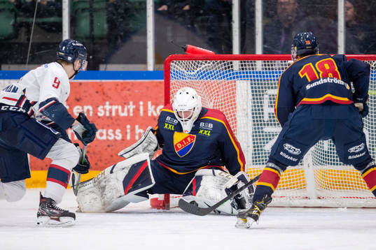 Djurgårdens målvakt Carl Lindbom släpper in 1-4