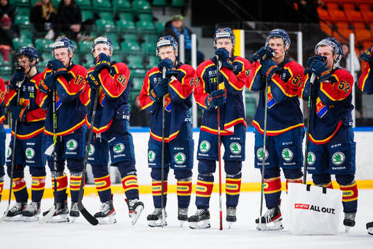 Djurgårdens spelare deppar