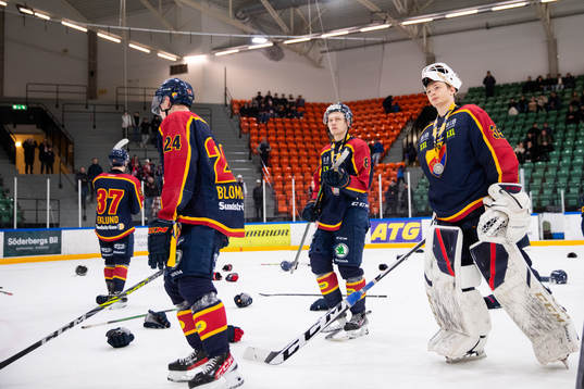 Djurgårdens spelare deppar