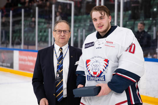 Svenska Ishockeyförbundets vice ordförande Peter Forsberg