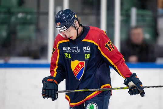 Djurgårdens Ludvig Stridh deppar