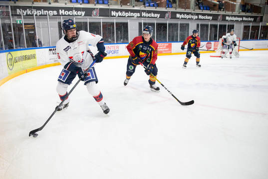 Linköpings Mattias Hävelid  och Djurgårdens Samuel