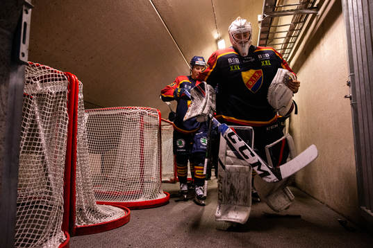Djurgårdens målvakt Carl Lindbom