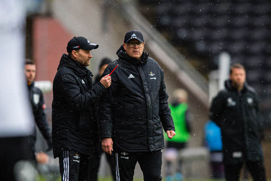 Geir Frigård, assistant coach of Rosenborg, and Kjetil