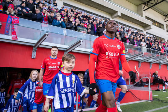 Helsingborgs Viljormur Davidsen och Ravy Tsouka-Dozi
