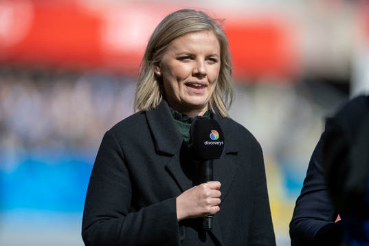 Discovery+ kommentator Petra Svensson