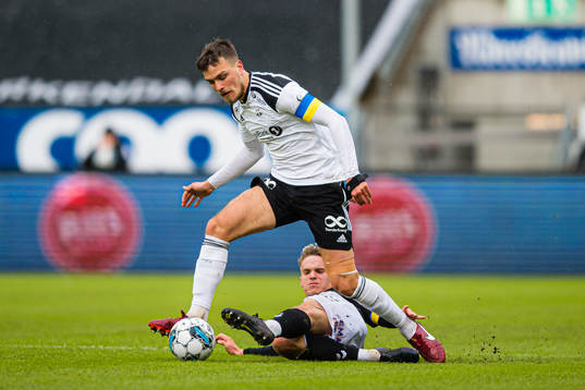 Pavle Vagic of Rosenborg and Conrad Wallem of Odd