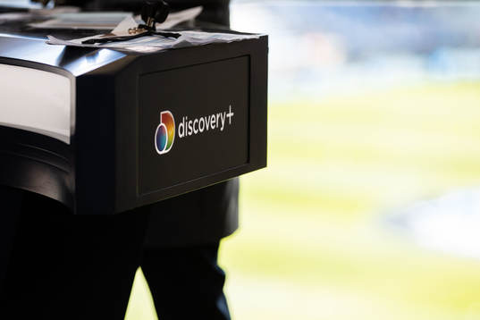 Discovery+ logga