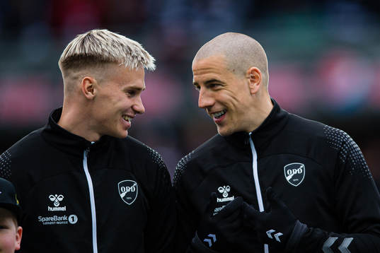Conrad Wallem and Milan Jevtovic of Odd