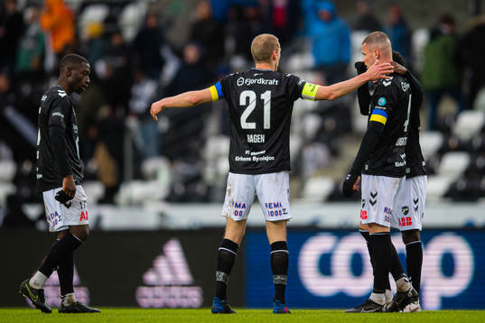 Solomon Owusu, Steffen Hagen and Odin Luraas Bjørtuft of