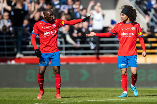 Helsingborgs Ravy Tsouka-Dozi och Adam Kaied