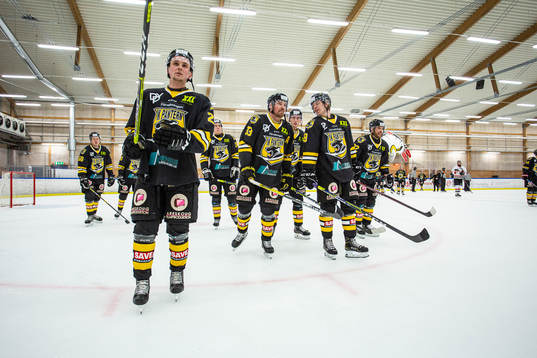 Panterns spelare jublar