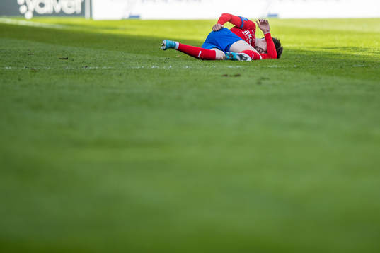 Helsingborgs Armin Gigovic har ont