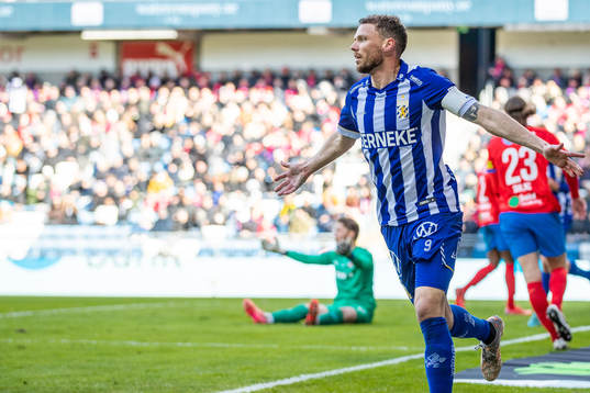 IFK Göteborgs Marcus Berg jublar