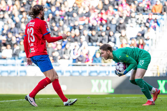 Helsingborgs målvakt Kalle Joelsson