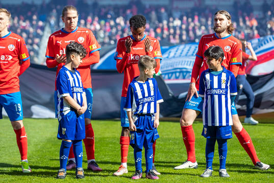 Helsingborgs Charlie Weberg, Taha Ali och Ali Suljic
