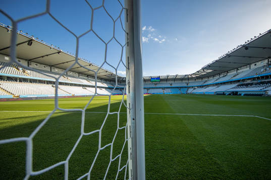 Interiör av Eleda Stadion