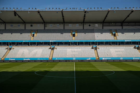 Interiör av Eleda Stadion