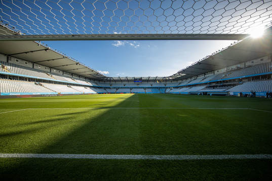 Interiör av Eleda Stadion