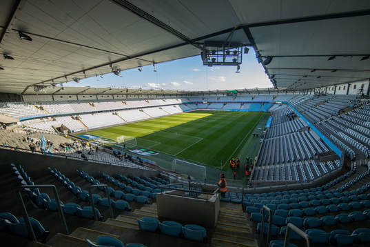 Interiör av Eleda Stadion