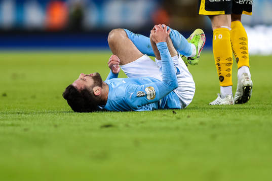 Malmö FFs Erdal Rakip har ont