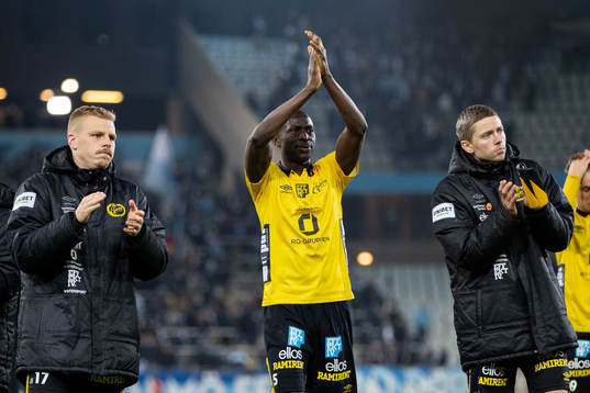 Elfsborgs Per Frick och Maudo Lamine Jarjué