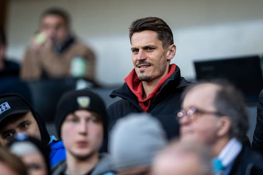 Markus Rosenberg på läktaren