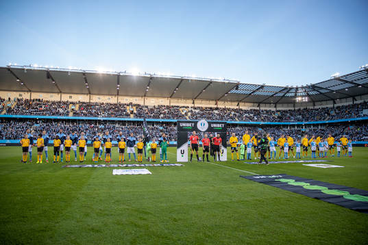 Malmö FFs och Elfsborgs spelare