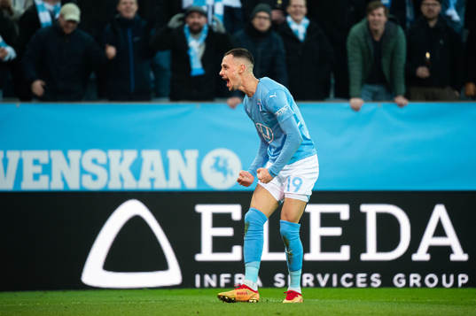 Malmö FFs Veljko Birmancevic jublar