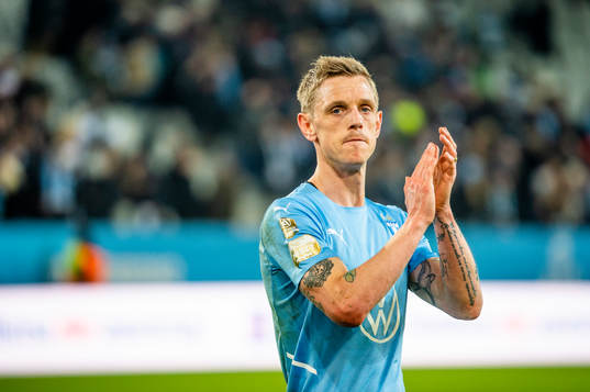 Malmö FFs Sören Rieks deppar