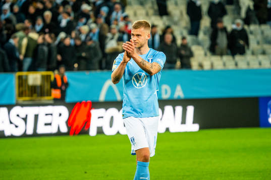 Malmö FFs Felix Beijmo deppar