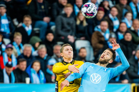 Elfsborgs André Ibsen Rømer mot Malmö FFs Erdal Rakip